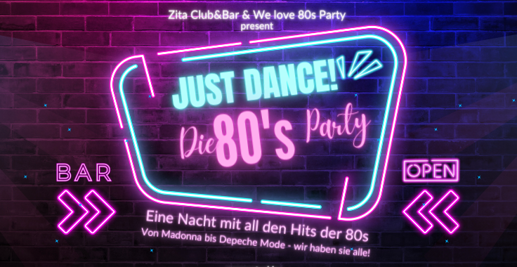 JUST DANCE - Die 80's Party