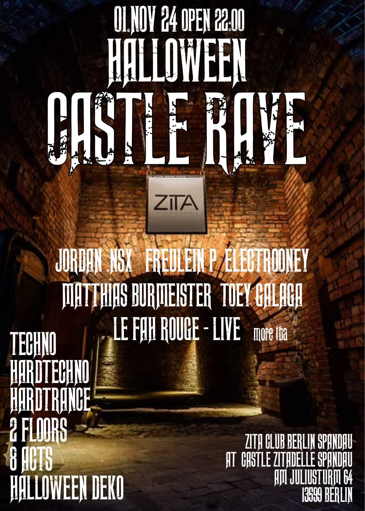 HALLOWEEN SPECIAL - CASTLE RAVE